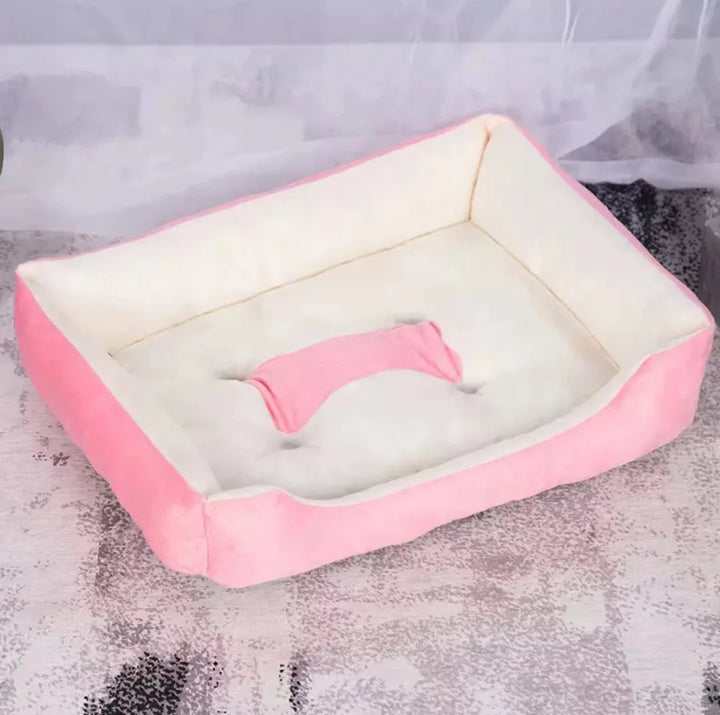 PawZiggy Plush Pet House Bed