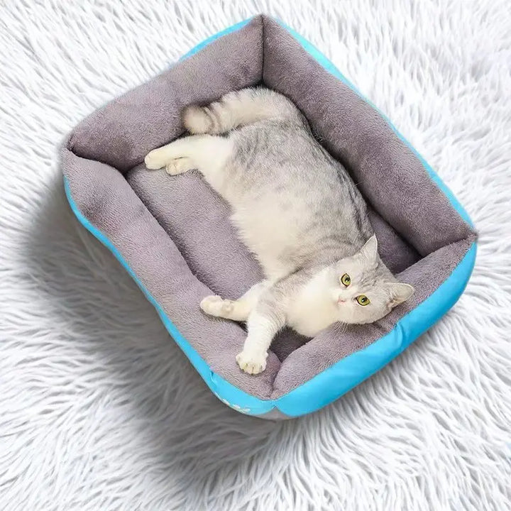 PawZiggy Plush Pet House Bed